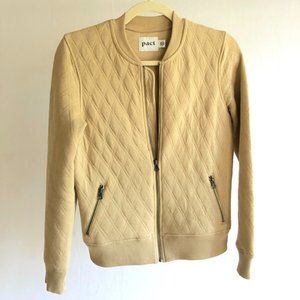 PACT Quilted Bomber Jacket